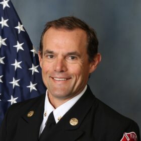 Headshot of Fire Chief, Alexander Hamilton