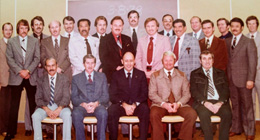 Classic group shot of the detectives of the Oxnard police department.