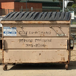 4 Cubic Feet Commercial Trash Bin
