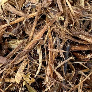 Close up of cover mulch.