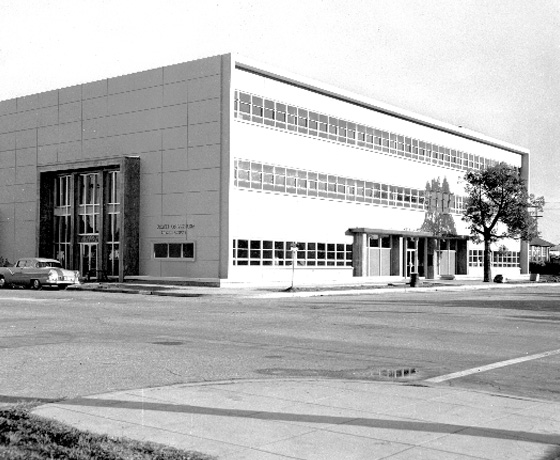 Oxnard PD HQ at 210 South 'B' Street,1952-1977