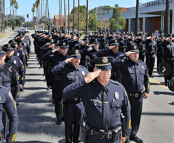 2017 Memorial Ceremony honors Oxnard's seven fallen officers.