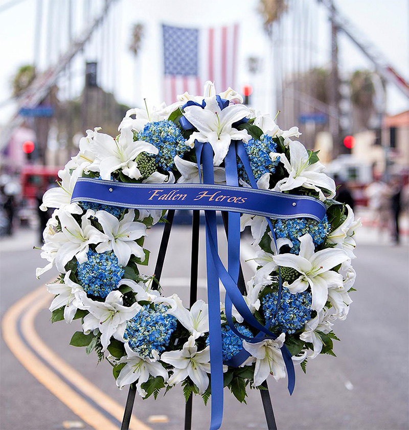 Fallen Hero Flowers